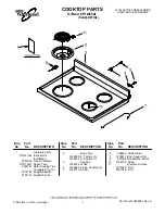 Whirlpool RF110AXSQ3 Parts List preview