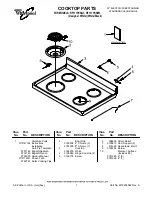 Whirlpool RF111PXS Parts List preview