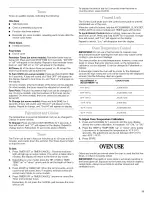 Preview for 11 page of Whirlpool RF196LXMQ0 Use & Care Manual