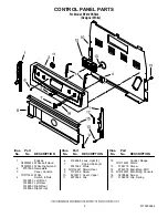 Предварительный просмотр 2 страницы Whirlpool RF212PXSQ4 Parts List