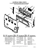 Предварительный просмотр 2 страницы Whirlpool RF262LXS Parts List