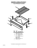 Preview for 5 page of Whirlpool RF264LXS Parts List