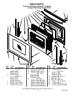 Предварительный просмотр 6 страницы Whirlpool RF264LXSB1 Parts Manual