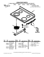 Whirlpool RF265LXTB0 Parts List preview