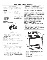 Предварительный просмотр 2 страницы Whirlpool RF265LXTS Installation Instructions Manual