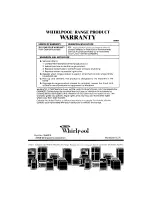 Preview for 20 page of Whirlpool RF3000XV Use & Care Manual