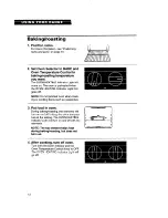 Preview for 12 page of Whirlpool RF3020XD Use And Care Manual