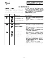 Preview for 67 page of Whirlpool RF302BXE Service Manual