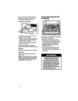 Preview for 12 page of Whirlpool RF306BXV Use & Care Manual