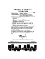 Preview for 28 page of Whirlpool RF306BXV Use & Care Manual