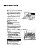 Preview for 10 page of Whirlpool RF314PXY Use And Care Manual