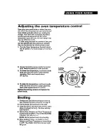 Preview for 13 page of Whirlpool RF314PXY Use And Care Manual