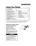 Preview for 7 page of Whirlpool RF315PCY Use And Care Manual