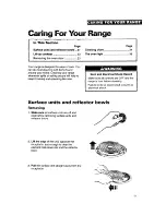 Preview for 31 page of Whirlpool RF315PCY Use And Care Manual