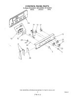 Preview for 4 page of Whirlpool RF3165XWG1 Parts List