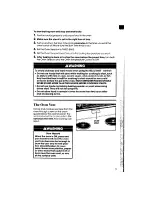 Preview for 13 page of Whirlpool RF317PXX Use & Care Manual