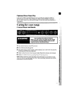 Preview for 15 page of Whirlpool RF317PXX Use & Care Manual