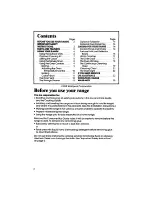 Preview for 2 page of Whirlpool RF3300W Use & Care Manual