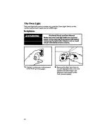 Preview for 22 page of Whirlpool RF3300W Use & Care Manual