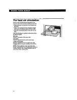 Preview for 10 page of Whirlpool RF330PXY Use And Care Manual