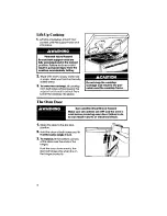 Preview for 18 page of Whirlpool RF3365XW Use And Care Manual