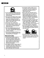 Preview for 4 page of Whirlpool RF3500XE Use & Care Manual