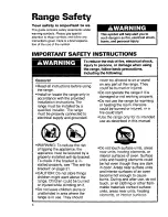 Preview for 4 page of Whirlpool RF356BXD Use And Care Manual