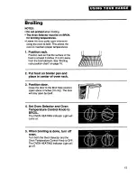 Preview for 15 page of Whirlpool RF356BXD Use And Care Manual