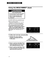 Preview for 18 page of Whirlpool RF356BXD Use And Care Manual