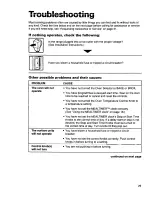 Preview for 29 page of Whirlpool RF356BXD Use And Care Manual