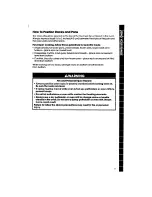 Preview for 11 page of Whirlpool RF360BX Use And Care Manual