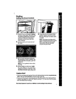 Preview for 13 page of Whirlpool RF360BX Use And Care Manual