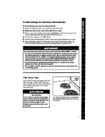 Preview for 17 page of Whirlpool RF360BX Use And Care Manual