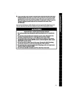 Preview for 23 page of Whirlpool RF360BX Use And Care Manual