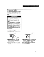 Preview for 29 page of Whirlpool RF361 BXD Use And Care Manual