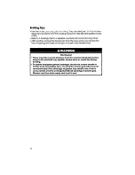 Preview for 14 page of Whirlpool RF3620XV Use & Care Manual