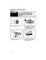 Preview for 20 page of Whirlpool RF3620XV Use & Care Manual