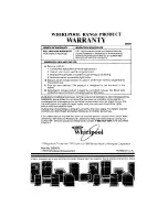 Preview for 32 page of Whirlpool RF3620XV Use & Care Manual