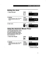 Preview for 13 page of Whirlpool RF362BBD Use And Care Manual