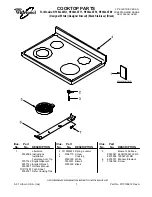 Предварительный просмотр 1 страницы Whirlpool RF362LXT Parts List