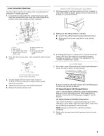 Предварительный просмотр 9 страницы Whirlpool RF362LXTB Installation Instructions Manual