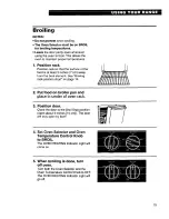 Preview for 15 page of Whirlpool RF364PXD Use And Care Manual