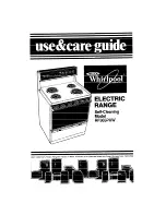 Whirlpool RF365PXW Use & Care Manual preview
