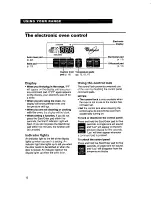 Preview for 12 page of Whirlpool RF3663XD Use And Care Manual