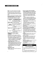 Preview for 8 page of Whirlpool RF366PXY Use And Care Manual