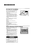 Preview for 10 page of Whirlpool RF366PXY Use And Care Manual