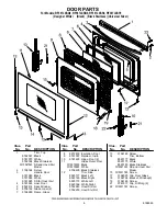 Preview for 6 page of Whirlpool RF367LXSB0 Parts List