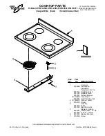 Предварительный просмотр 1 страницы Whirlpool RF367LXSB3 Parts List