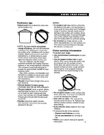 Preview for 9 page of Whirlpool RF367PXD Use And Care Manual