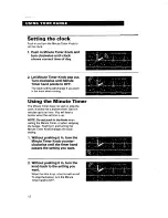 Preview for 12 page of Whirlpool RF367PXD Use And Care Manual